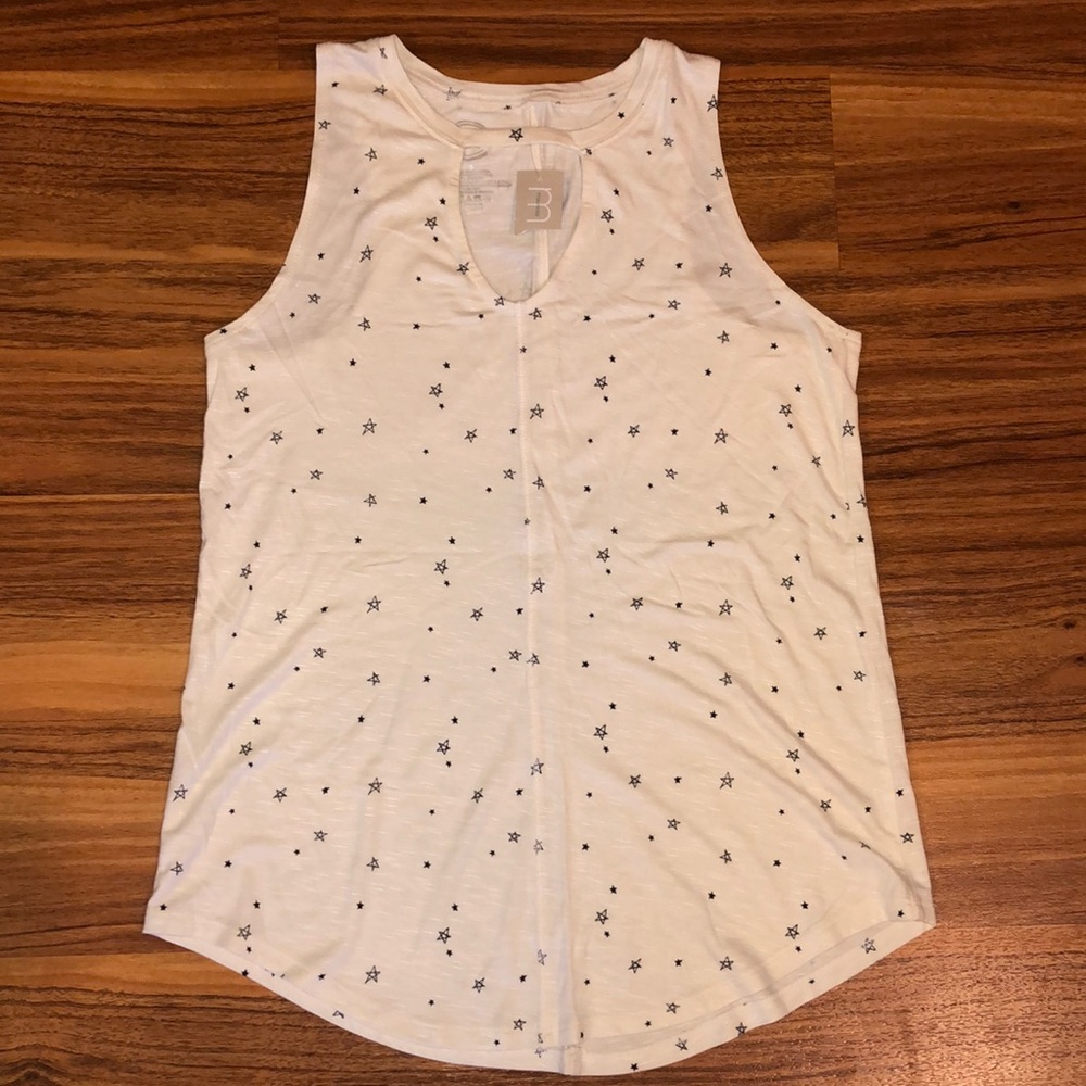 Maurices 24/7 tank with blue stars